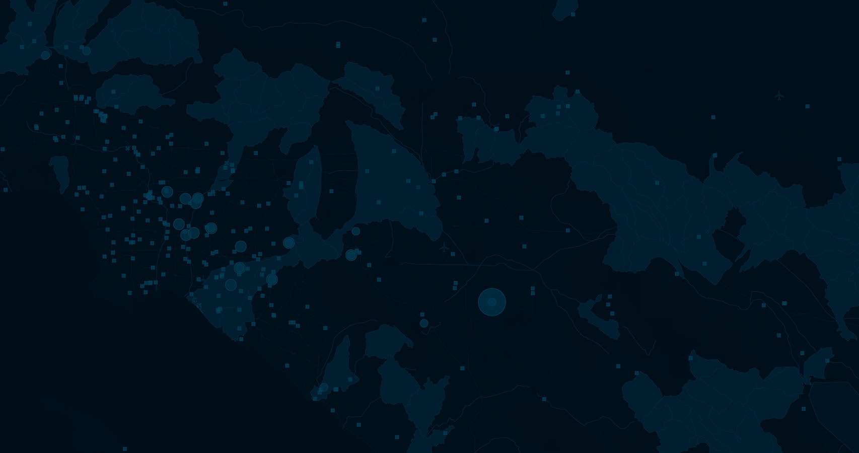 Dark blue background