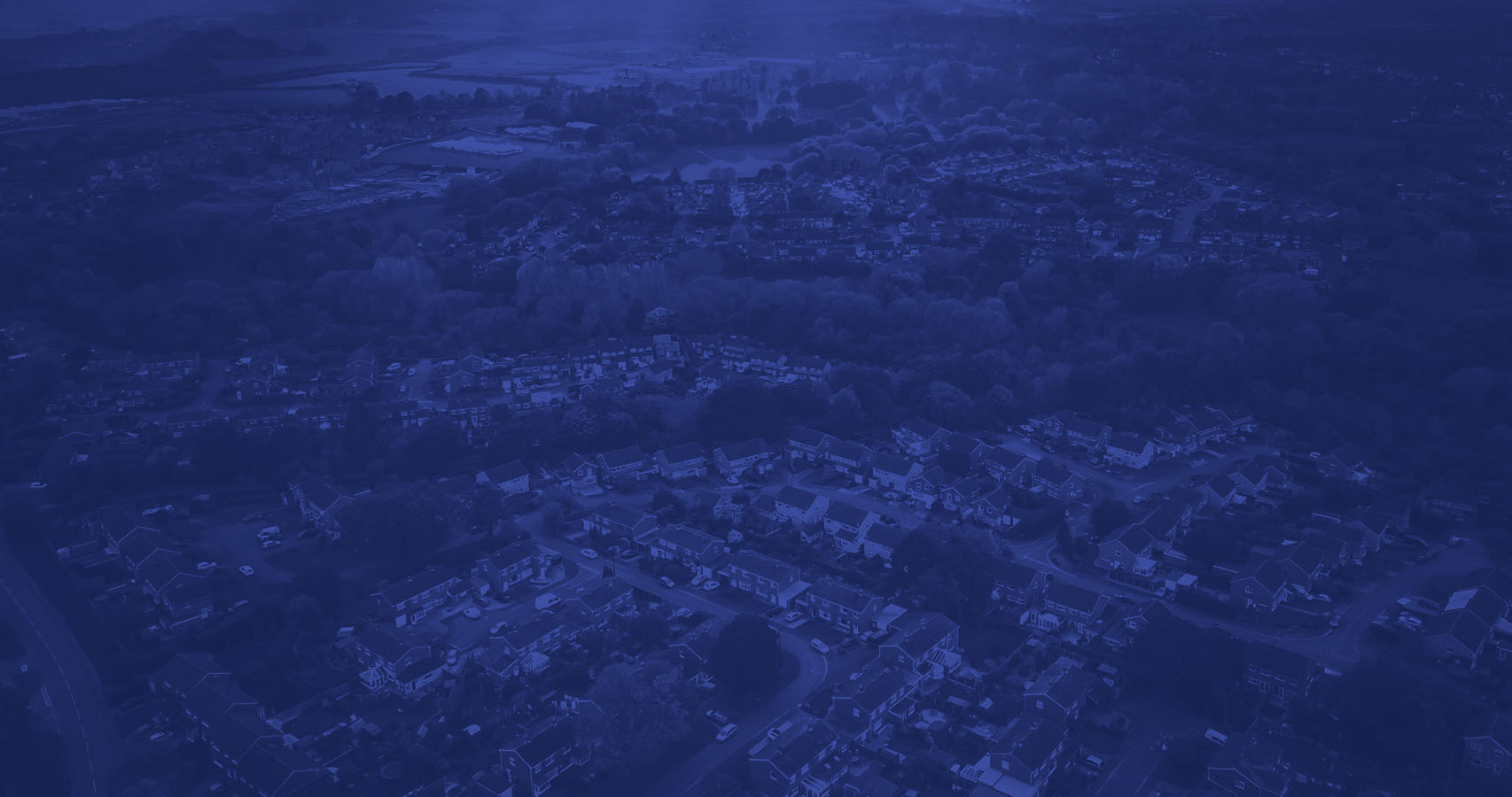 Dark blue background